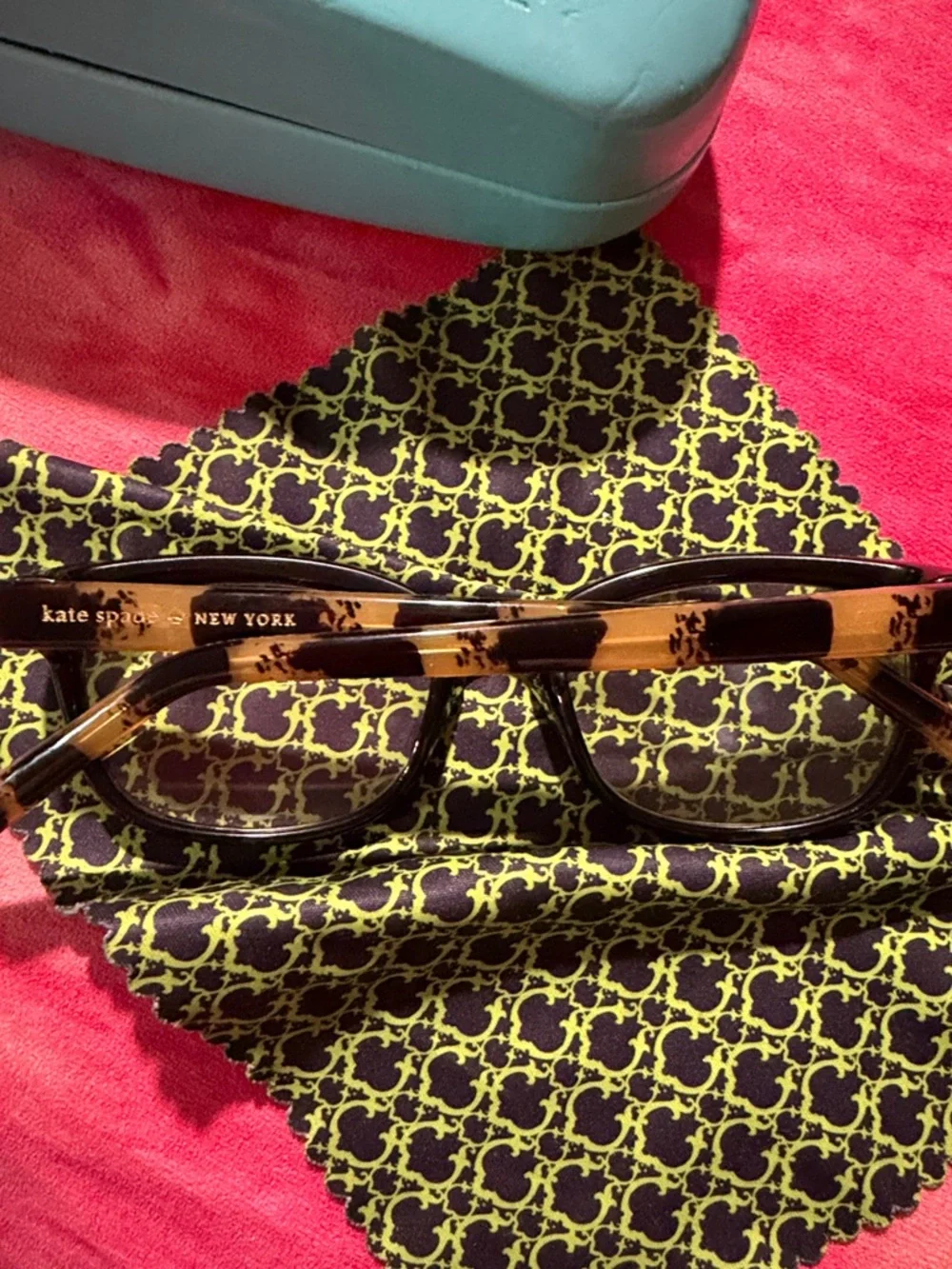 Kate Spade New York Tortoiseshell Reading Glasses - Brown & Black - Picture 6 of 8
